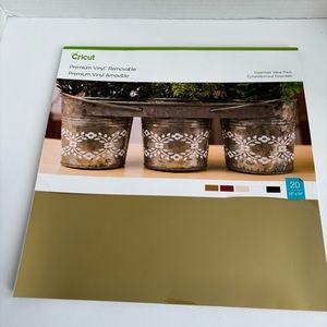Cricut premium vinyl removable- essential value pack